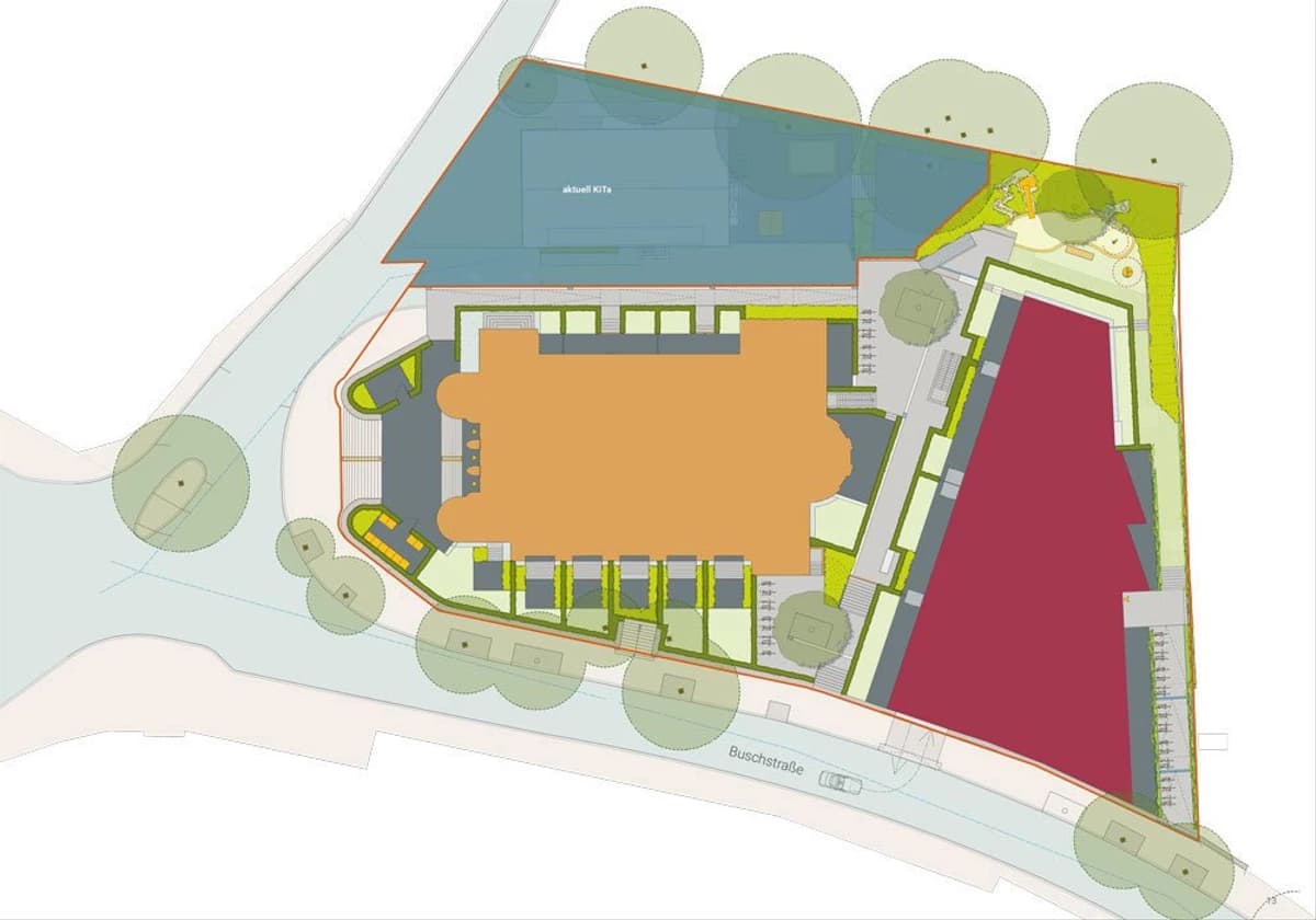 Erstverwaltung Bauträger Ruhrgebiet – Beispielprojekt Essen Buschstraße – Erstverwaltung | Immo-Business GmbH Essen Erstverwaltung Bauträger Ruhrgebiet – Beispielobjekt denkmalgeschützte Kirche Essen – Visualisierung Neubau-WEG